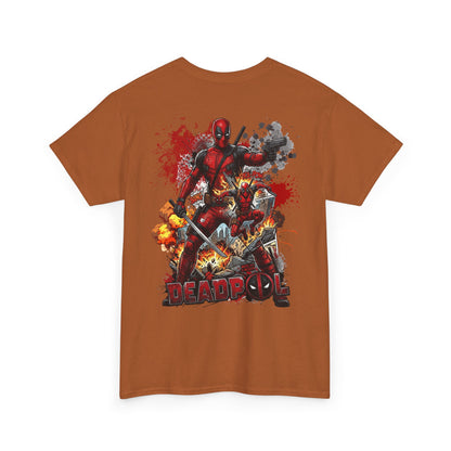 Deadpool Graphic Tee — Explosive Comic Superhero Shirt