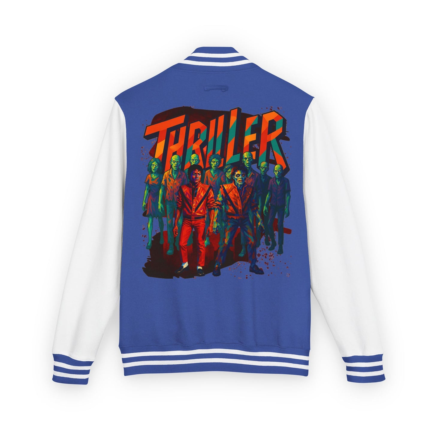 Letterman Jacket — 'Thriller' Retro Horror Dance Graphic