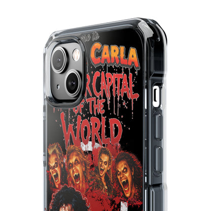 The Lost Boys Clear Magnetic Phone Case – Retro Vampire Movie Collage