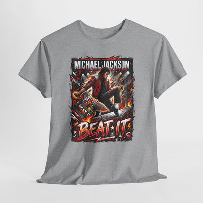 Graphic Tee — 'Beat It' Retro Dance Design