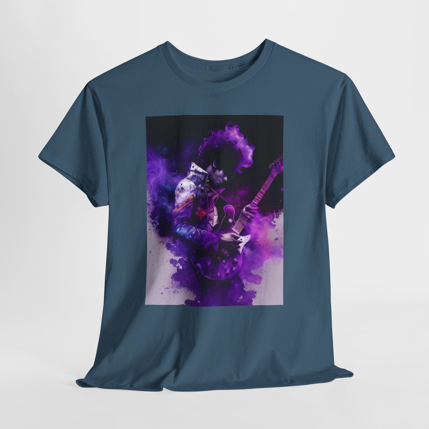 Vibrant Artistic Guitar Tee