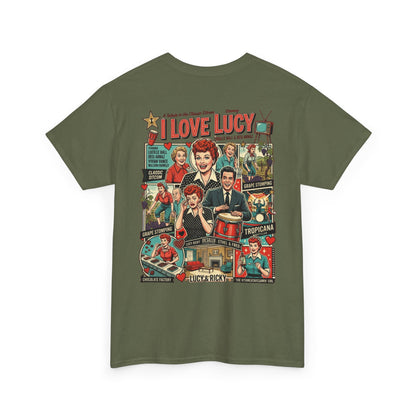 I Love Lucy Retro Collage T-Shirt