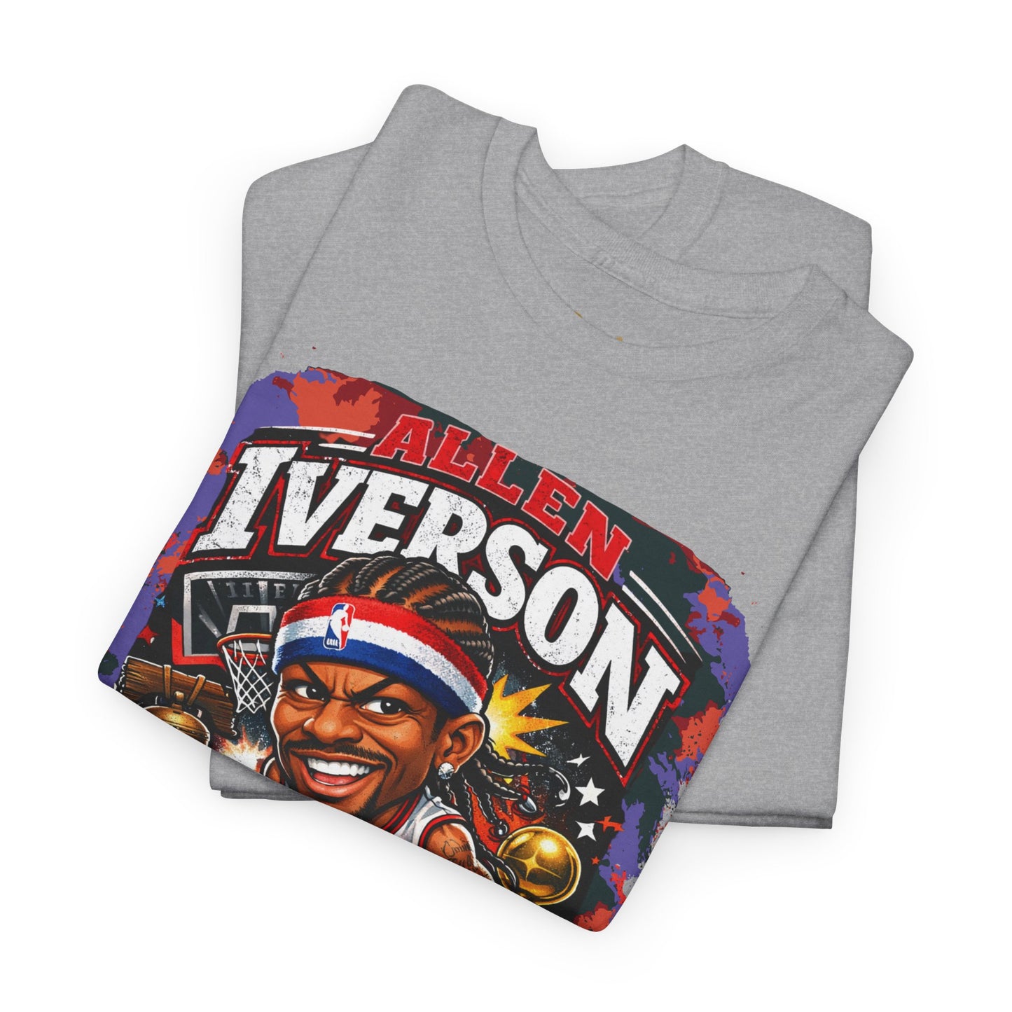 Philly Legend Basketball Tee — Iverson Retro Graphic Shirt