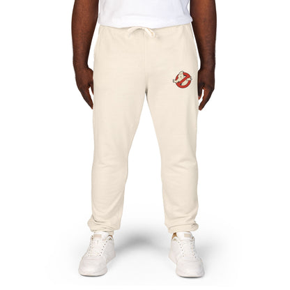 Ghostbusters Logo Sweatpants — Fleece Joggers with Ghost Emblem