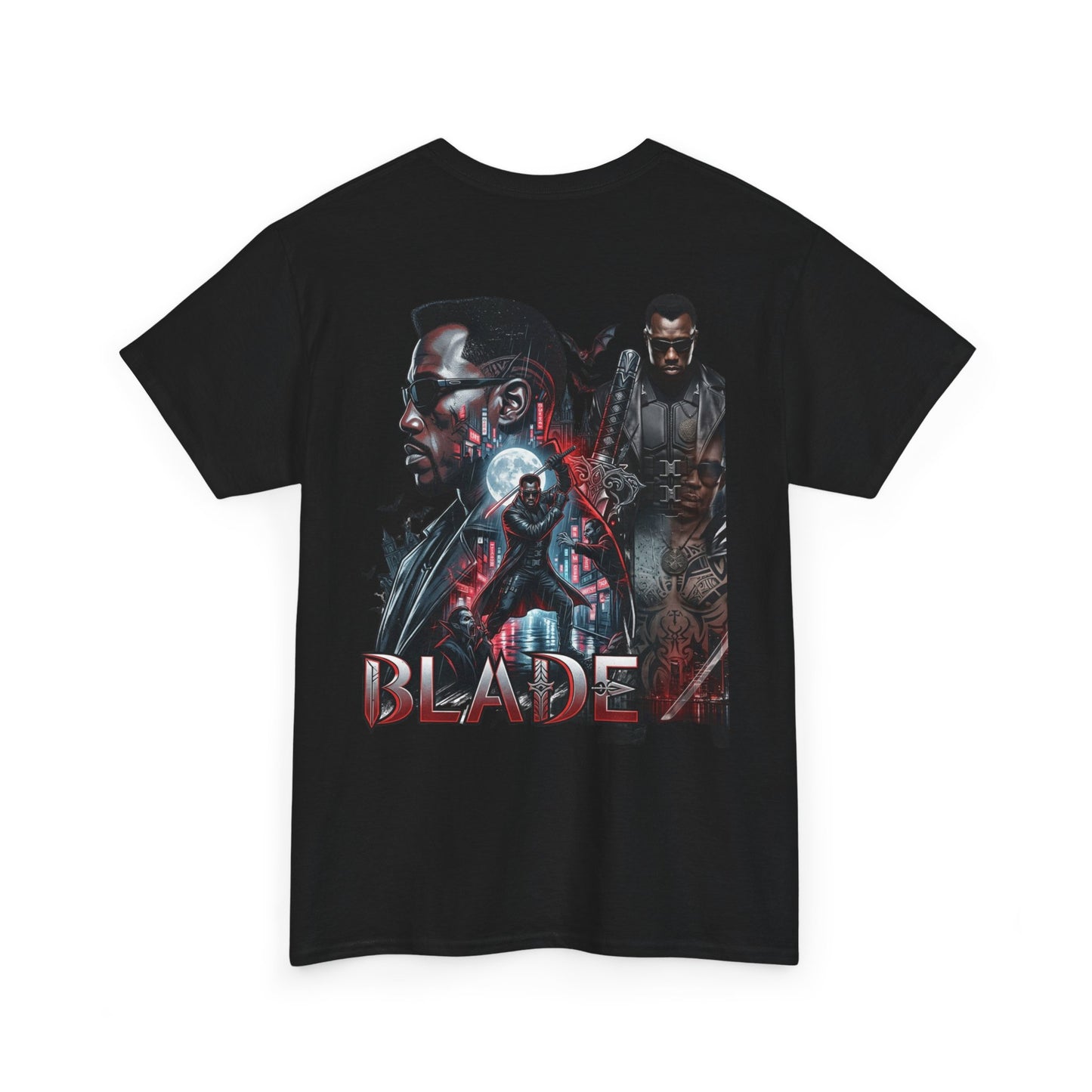 Blade Movie Graphic Tee — Retro Vampire Hunter T-Shirt