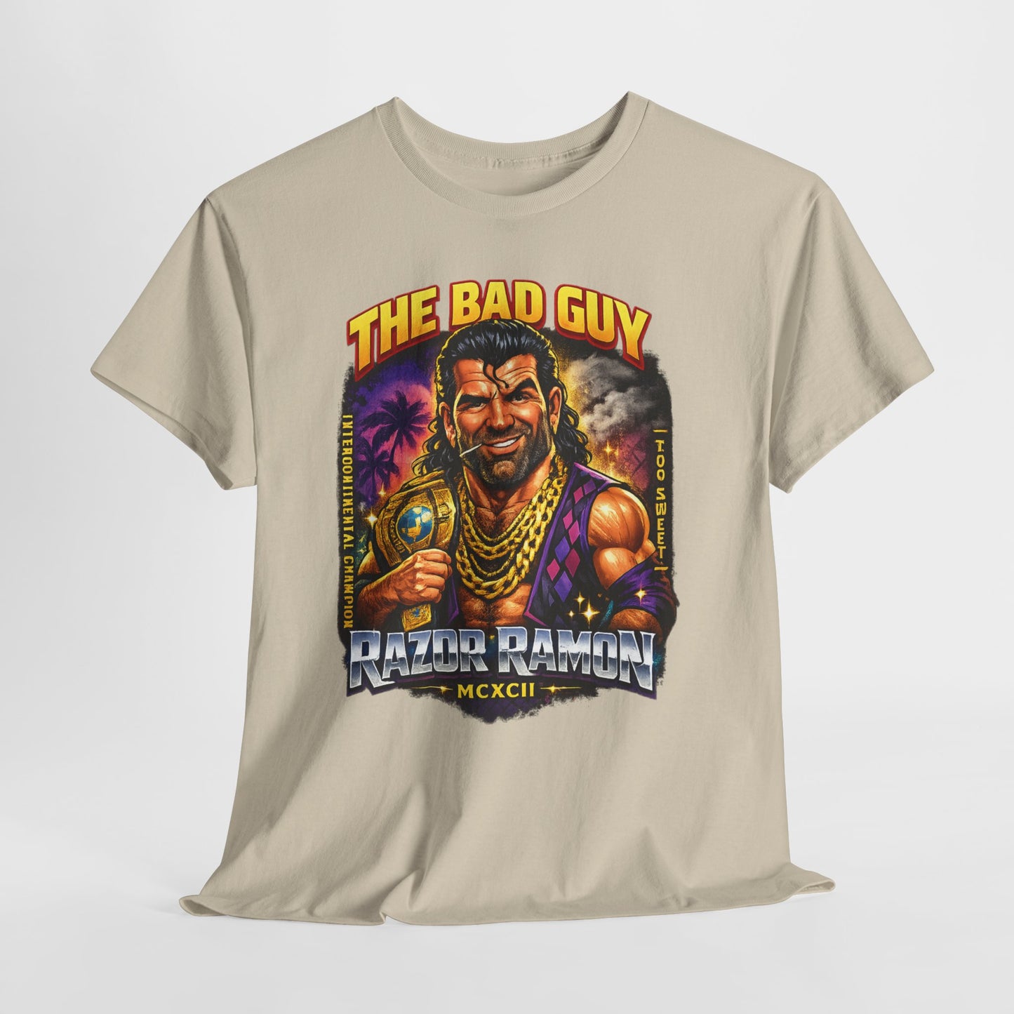 The Bad Guy Razor Ramon Tee — Retro Wrestling Graphic T-Shirt