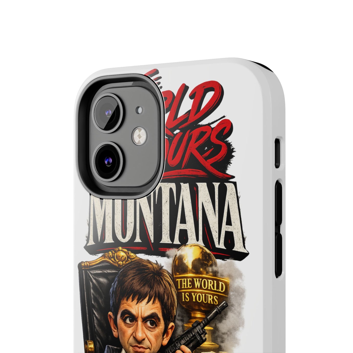 Tony Montana "The World Is Yours" Vintage Caricature Tough Phone Case