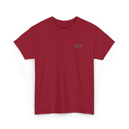 Signature Embroidered Empire Green Chest Logo T-Shirt