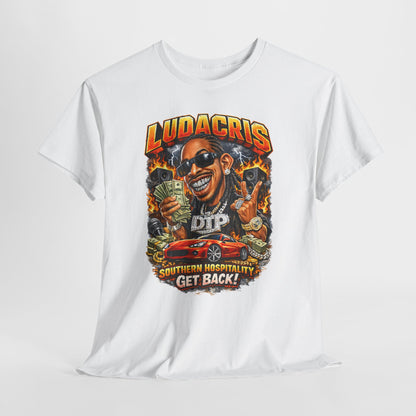 Ludacris Graphic Tee — Southern Hospitality "Get Back" Rap Tribute Shirt