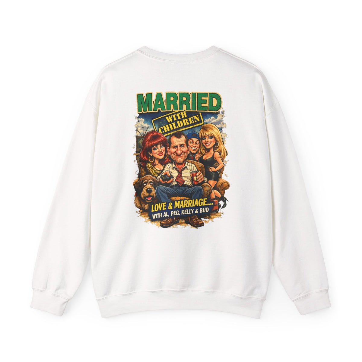 Married with Children Retro Crewneck Sweatshirt