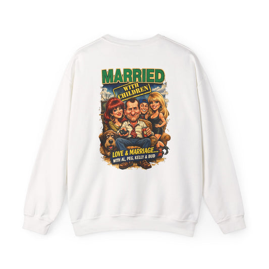 Married with Children Retro Crewneck Sweatshirt