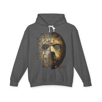 You Let Him Drown Horror Mask Hoodie