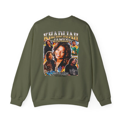 Khadijah James Vintage TV Tribute—Living Single Retro Graphic Crewneck Sweatshirt
