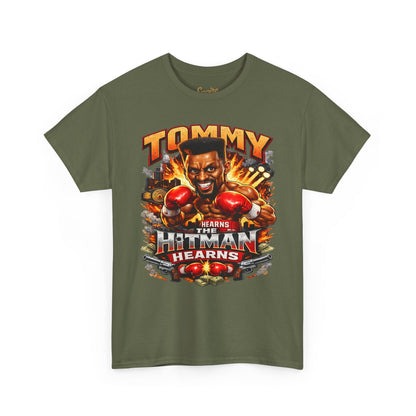 Tommy Hearns Boxing T-Shirt — Hitman Hearns Vintage Fight Graphic Tee