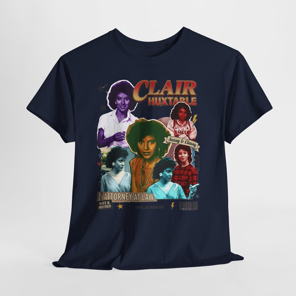 Retro TV Tribute Tee – 'Clair Huxtable: The Queen of The Cosby Show'