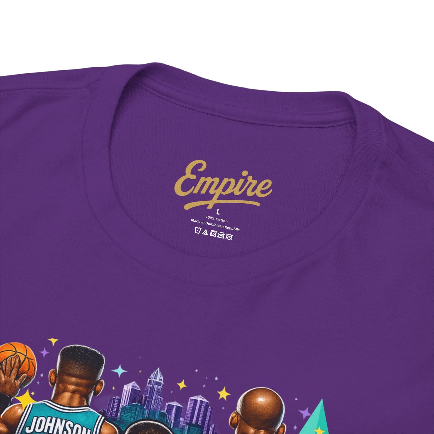 Charlotte Hornets Basketball T-Shirt — Team Player Caricature Tee