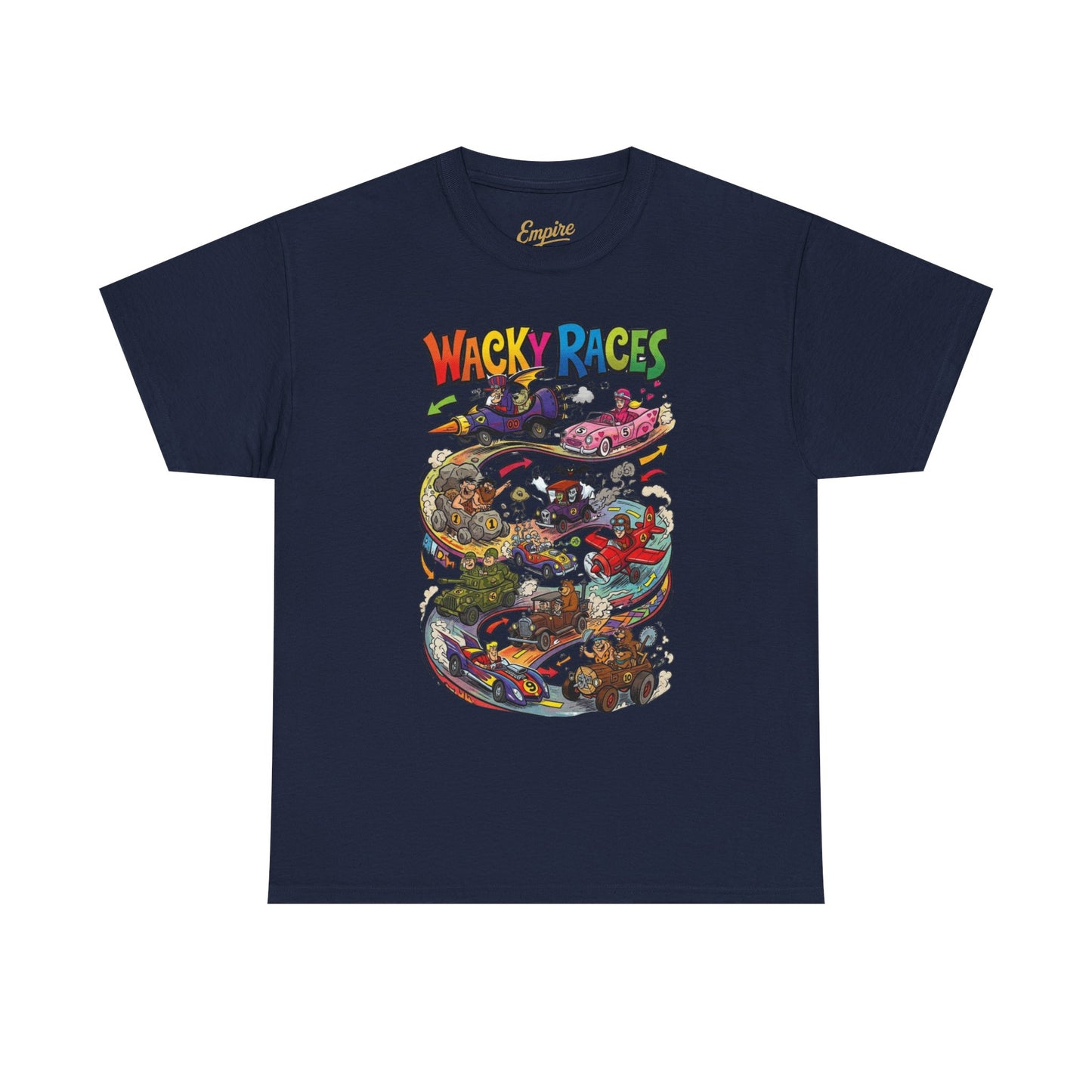 Wacky Races Vintage Cartoon Tee