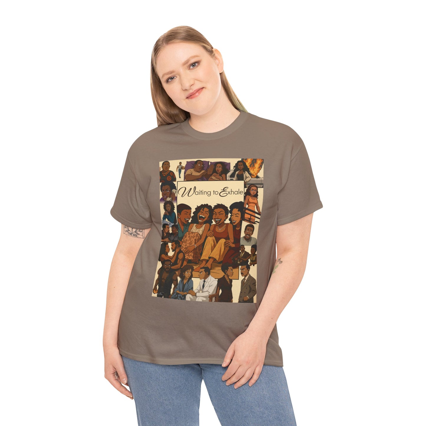 Waiting to Exhale Graphic Unisex Heavy Cotton Tee - Vintage Inspired Apparel for Movie Lovers
