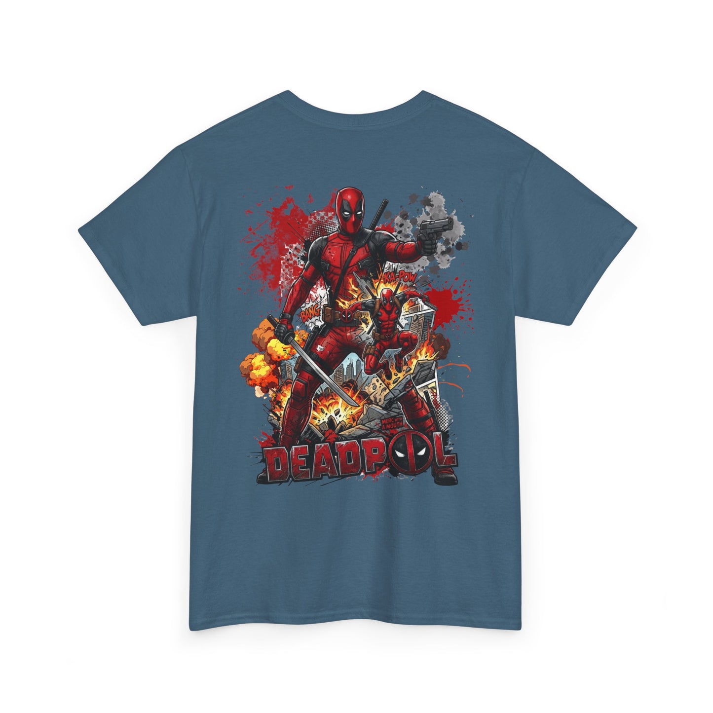 Deadpool Graphic Tee — Explosive Comic Superhero Shirt
