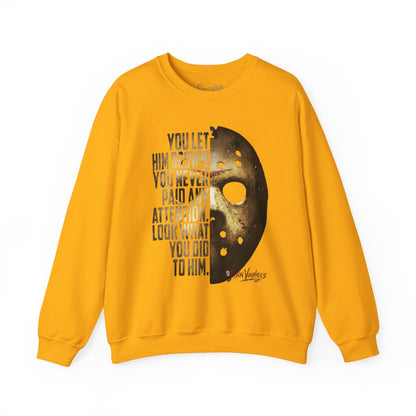 You Let Him Drown Hockey Mask Sweatshirt