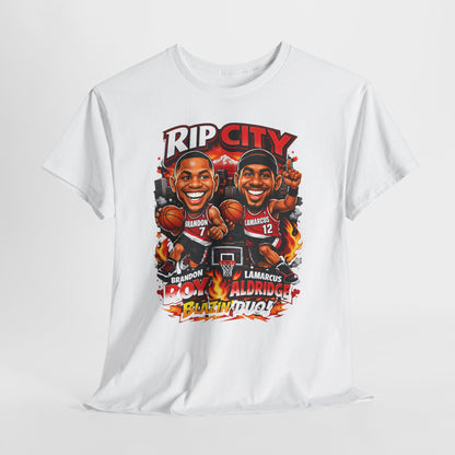 Rip City Basketball T-Shirt — Caricature Trail Blazers Fan Tee