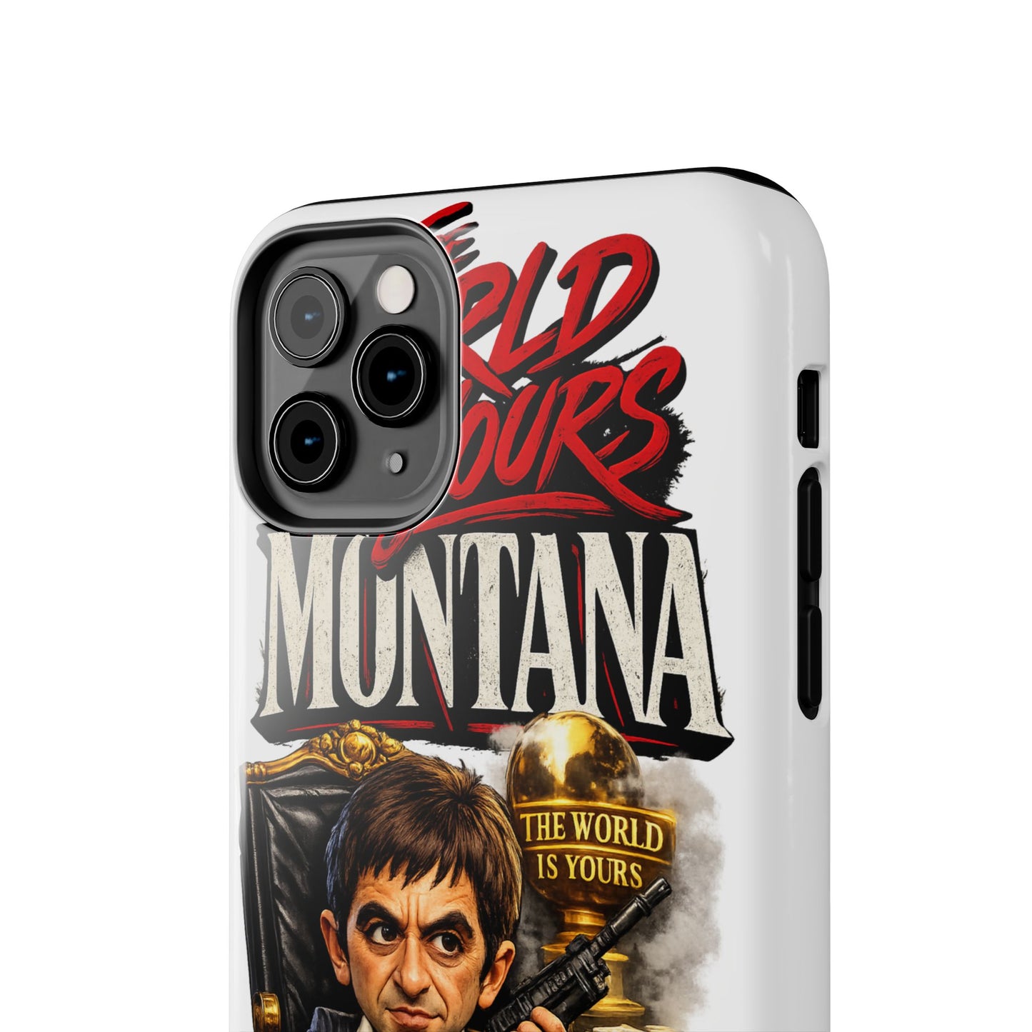 Tony Montana "The World Is Yours" Vintage Caricature Tough Phone Case