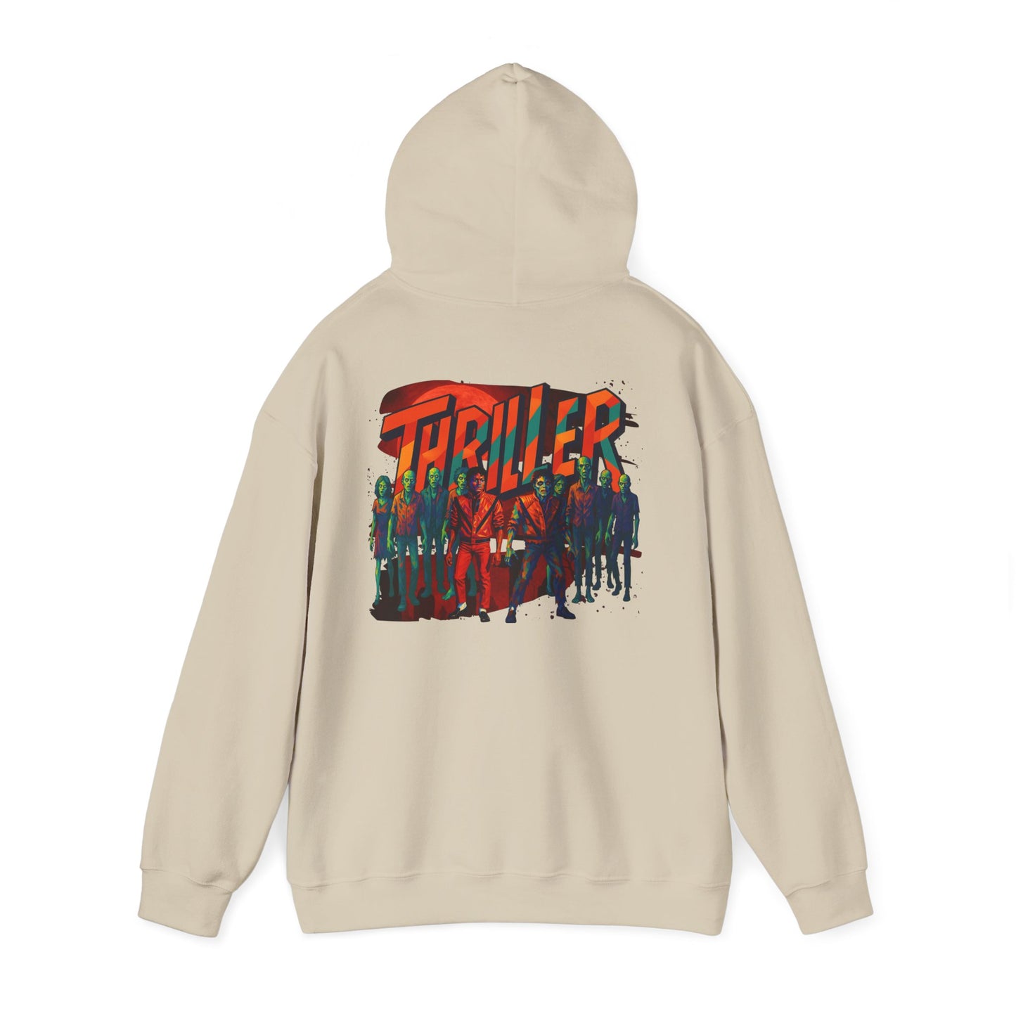 MJ 'Thriller' Retro Zombie Crew Graphic Hoodie