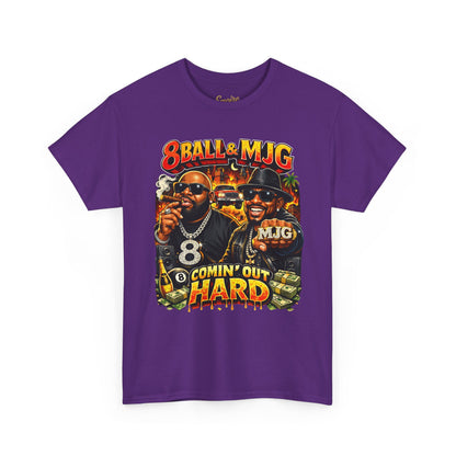 8Ball & MJG 'Comin' Out Hard' Vintage Hip-Hop Graphic Tee