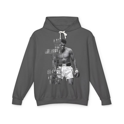 Boxing Champion 'I Am The Greatest' Hoodie - Vintage Boxing Quote Sweatshirt