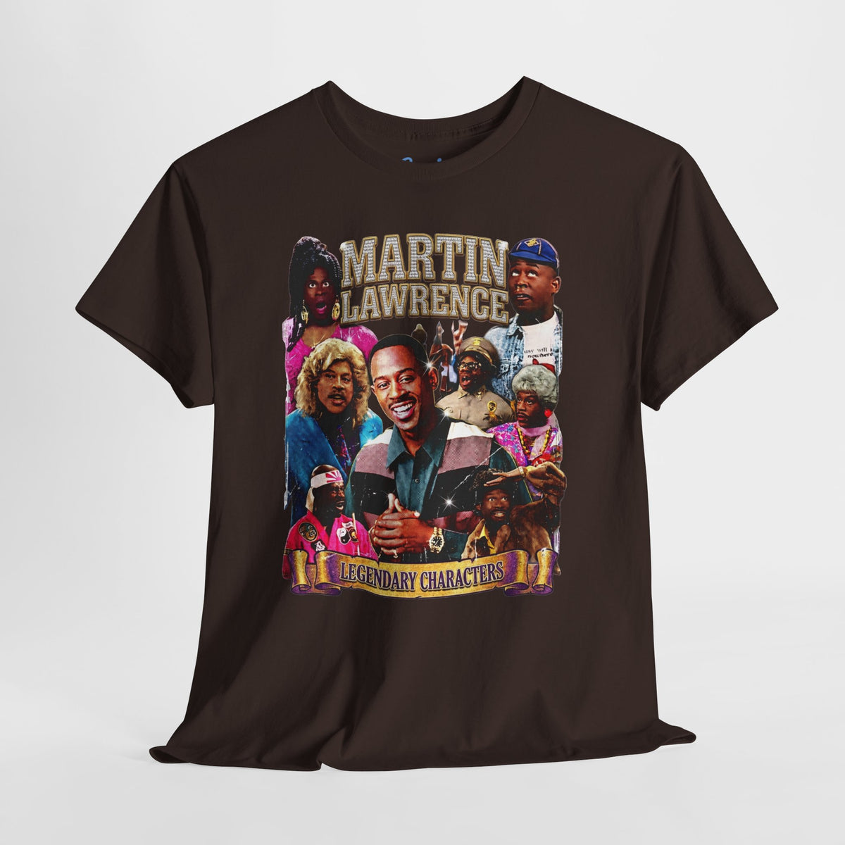 90s Nostalgia Martin Lawrence Multi-Character Tribute T-Shirt