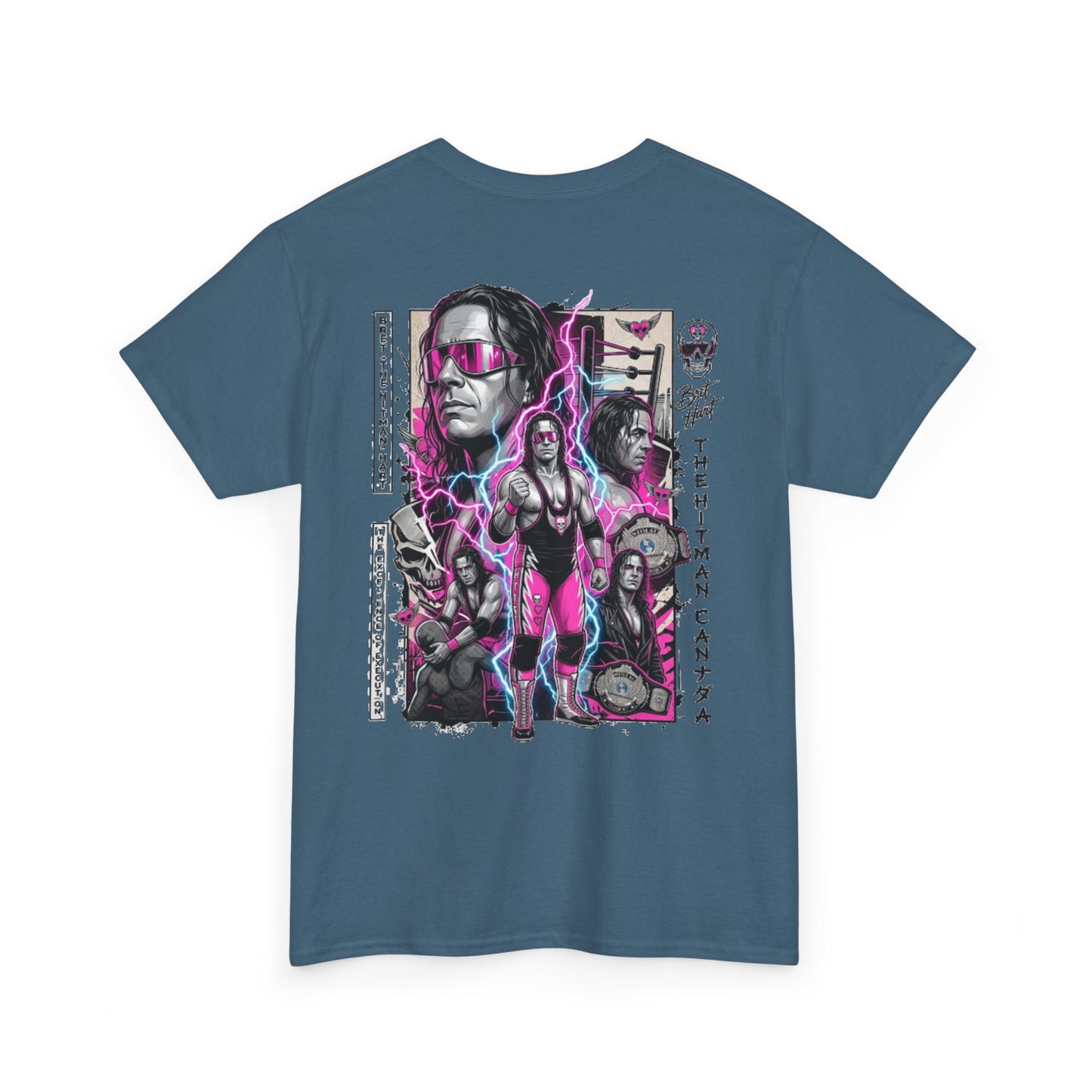 Bret Hart Tribute T-Shirt — Retro Wrestling Tee