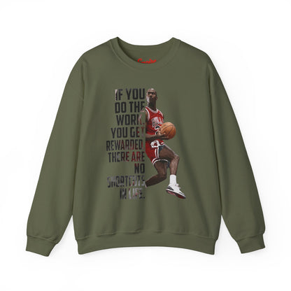 Motivational Basketball Quote Crewneck Sweatshirt