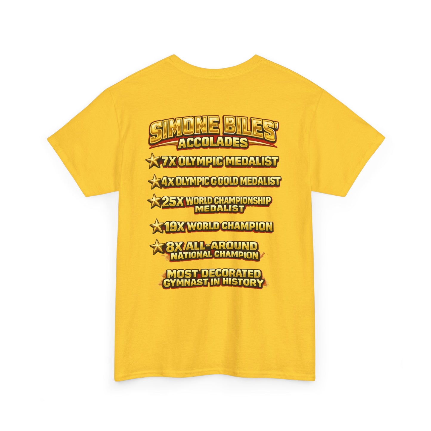 Simone Champion Gymnastics T-Shirt — "Fly Like a Champion" Tribute Tee