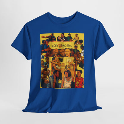 Love & Basketball Tee - Casual Style, Gift for Sports Lovers, Unique Graphic Shirt, Everyday Wear, Movie Inspired Apparel
