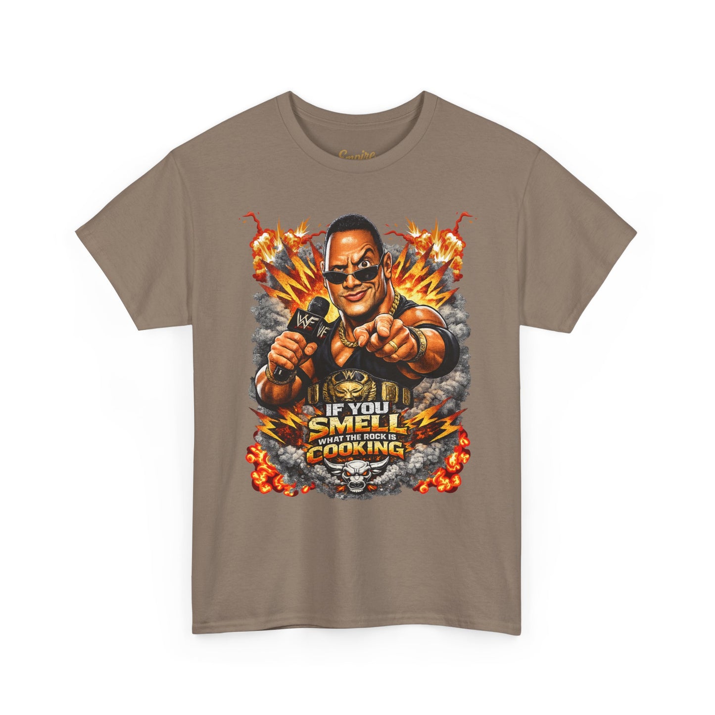If You Smell What The Rock Is Cooking Graphic Tee