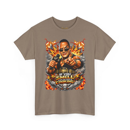 If You Smell What The Rock Is Cooking Graphic Tee
