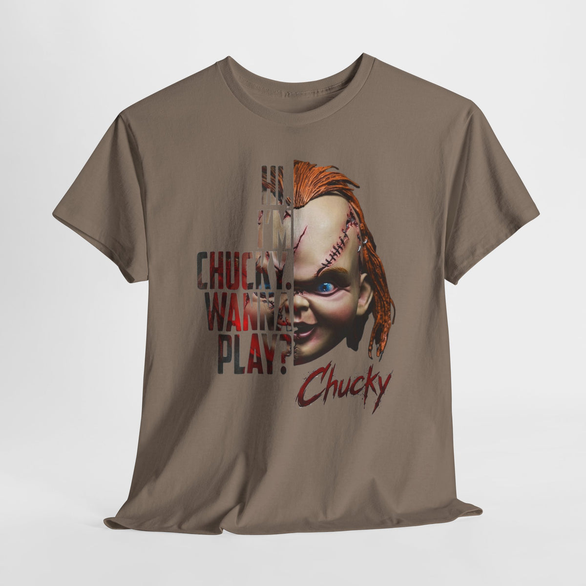 Chucky "Hi, I’m Chucky. Wanna Play?" Graphic Tee