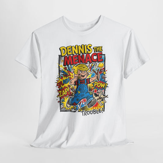 Dennis the Menace Comic Tee — Retro Cartoon Graphic T-Shirt