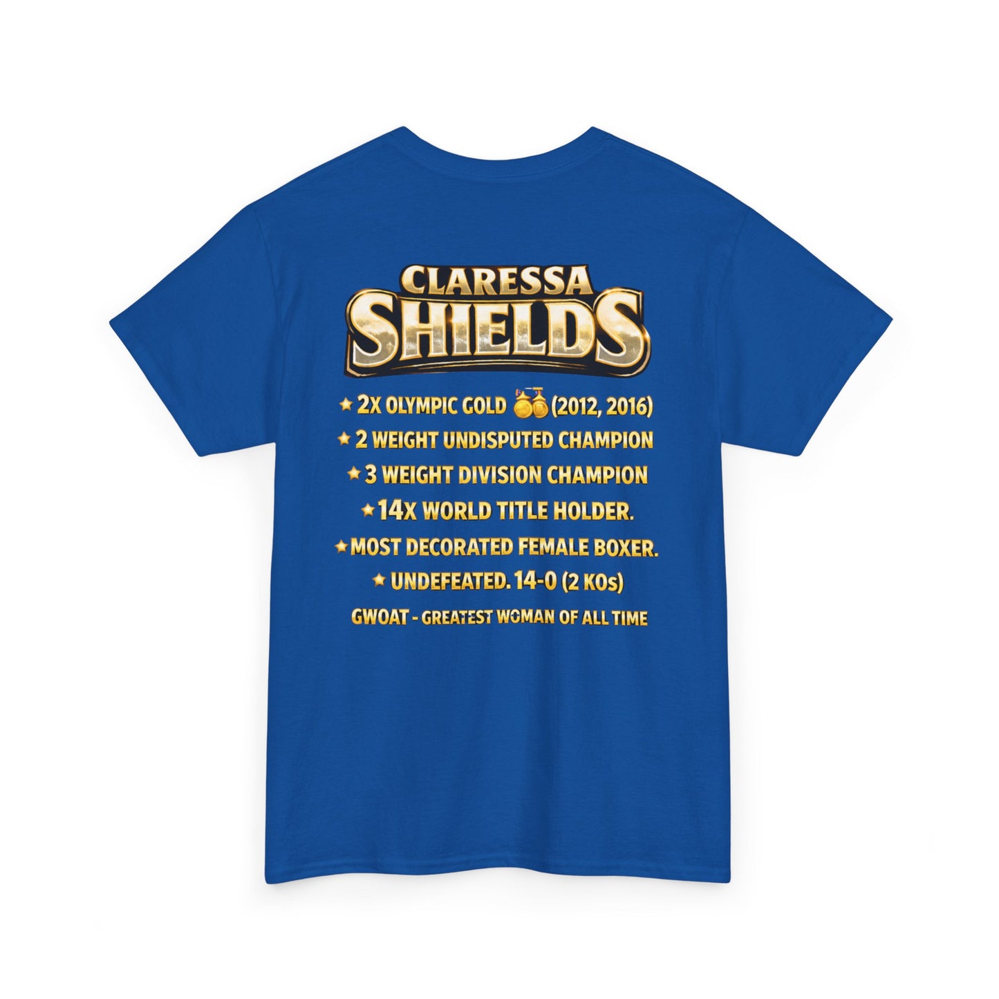 GWOAT: Claressa Shields Championship Tribute Tee