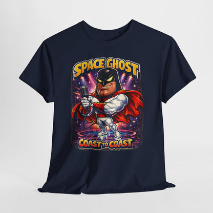 Space Ghost Graphic Tee — "Space Ghost Coast to Coast" Retro Cartoon T-Shirt