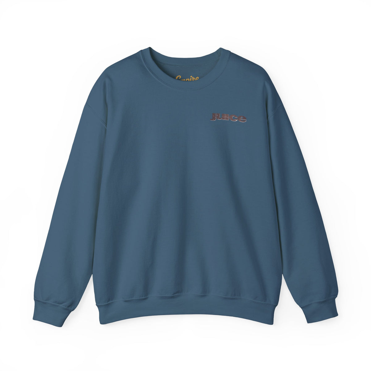 Bishop "Juice" Crewneck Sweatshirt — 'I Am Crazy But You Know What Else I Don’t Give a F**k' Graphic