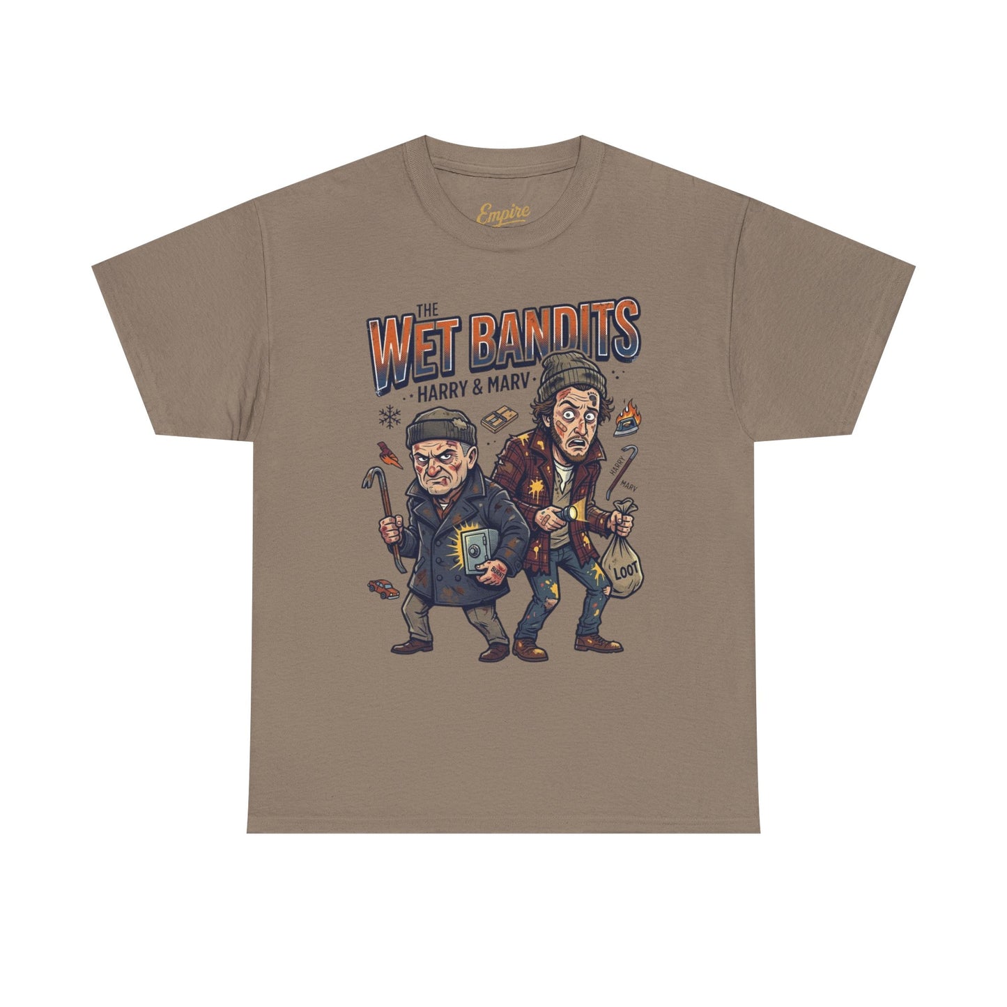 Wet Bandits Movie Tee — Harry & Marv Funny Christmas T-Shirt