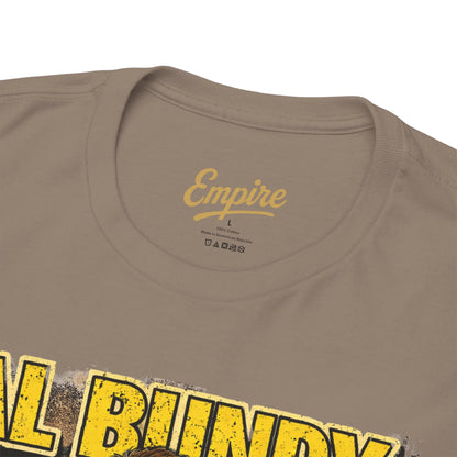 Retro TV Character Tee — "Al Bundy Awesome... Gawwwwd" Graphic T-Shirt