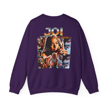 Joi Collage Crewneck Sweatshirt – Retro Concert Photo Graphic