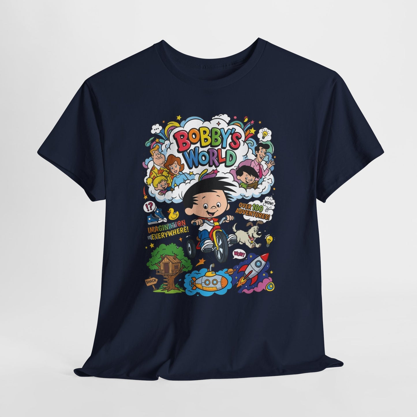 "Bobby's World" Cartoon Adventure Tee