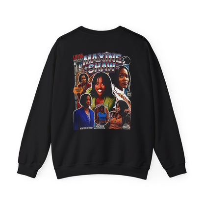 Maxine Shaw 'LIVING Single' Retro TV Sitcom Graphic Crewneck Sweatshirt