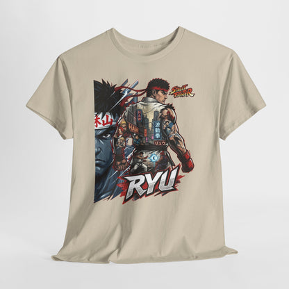 Ryu Street Fighter Graphic Tee — Vintage Fighter Art T-Shirt