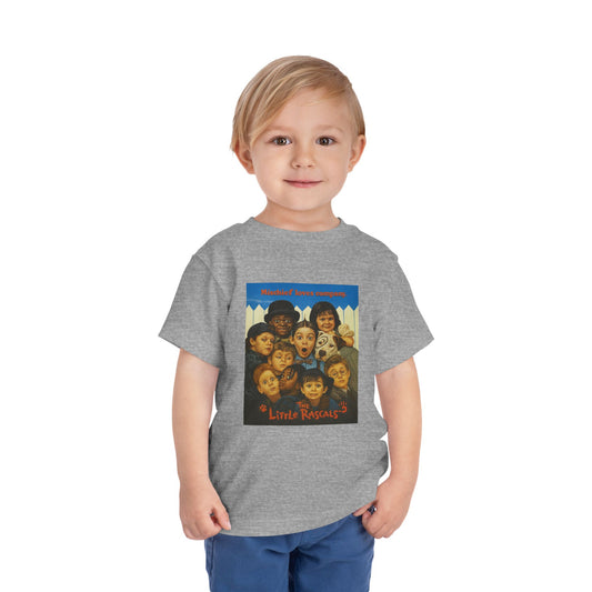 Vintage Little Rascals Toddler Tee, Cute Kids T-Shirt, Fun Playwear for Toddlers, Cartoon Character Shirt, Perfect Gift for Birthdays