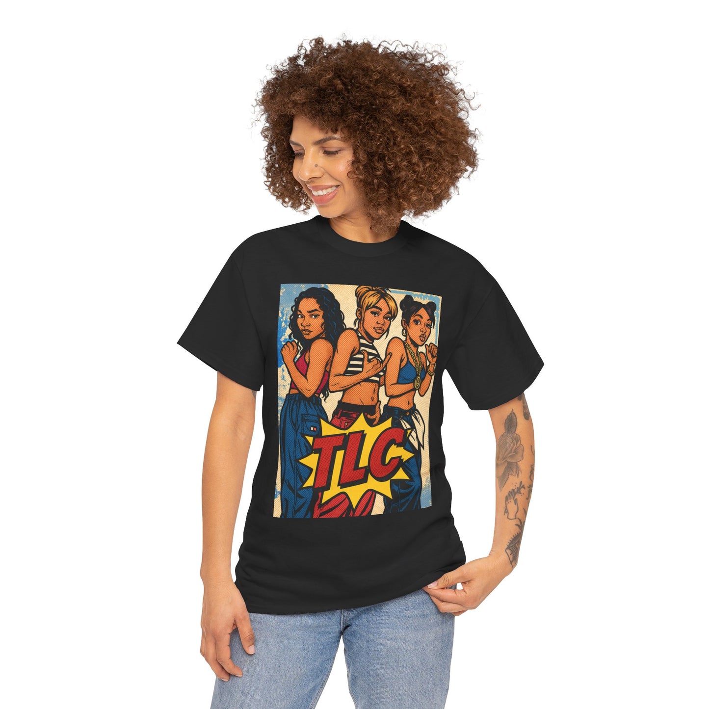TLC Inspired Retro Graphic Shirt, 90s Nostalgia T-Shirt