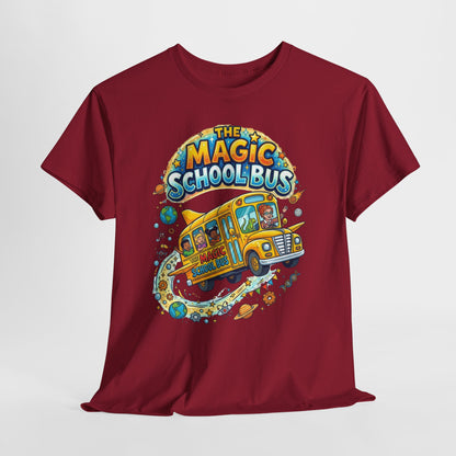 The Magic School Bus T-Shirt – Kids Retro Educational Cartoon Tee